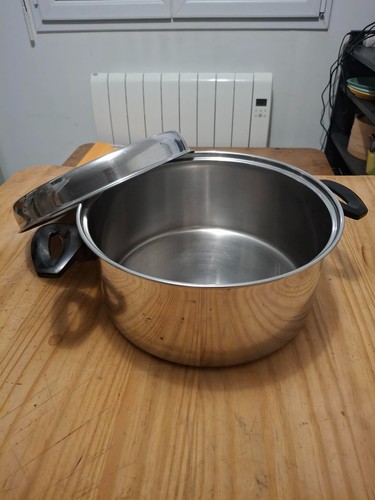 Faitout inox et cuivre - inox, 18-10