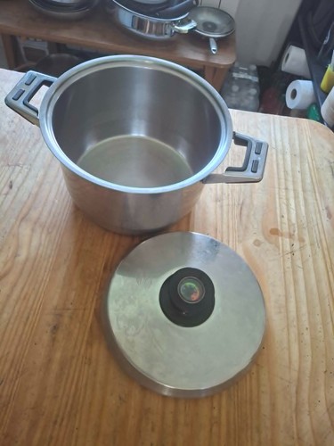 Faitout inox couvercle - 18-10,