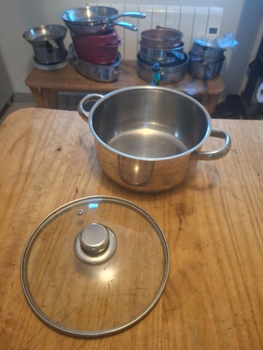 Faitout inox couvercle - en,