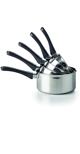Lot casseroles inox - lot,